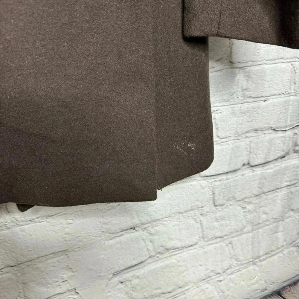 Bachrach Women’s Brown Wool Coat size Large - Picture 5 of 14